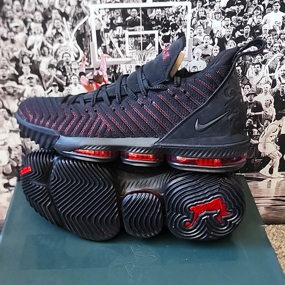Nike LeBron 16 Fresh Bred mens size 13 - Picture 1 of 11